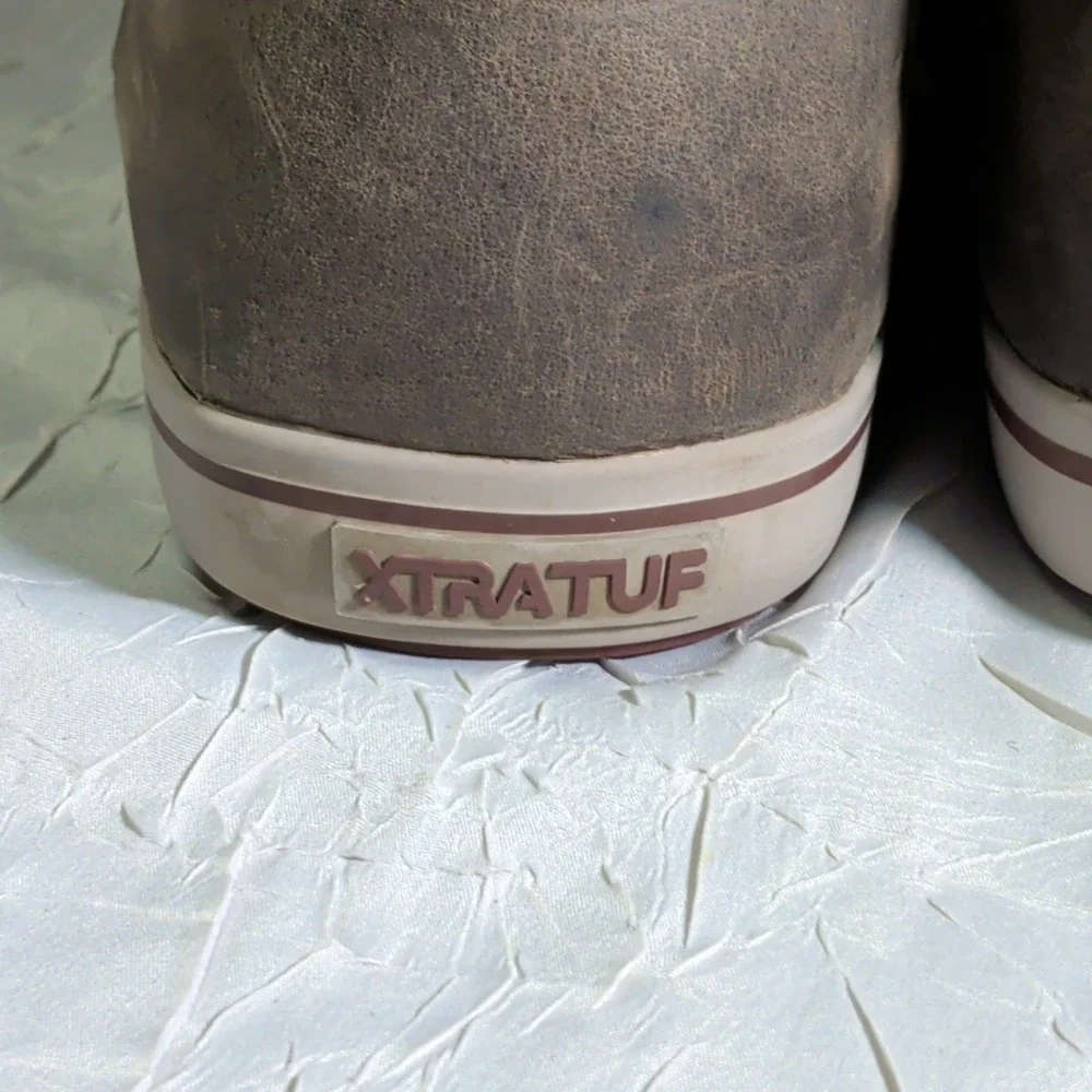 Xtratuf Deck Boots Mens Size 14 Gray Waterproof WP Outdoor Gorpcore Rain Boots